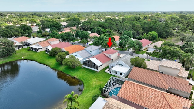 2274 SW Olympic Club Ter, Palm City, FL 34990 - aerial view of residential area with a nearby body of water