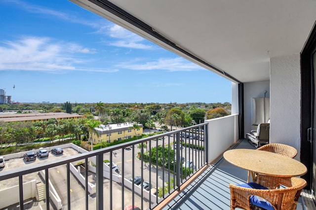 5600 N Flagler Dr Unit 605, West Palm Beach, FL 33407 - view of balcony