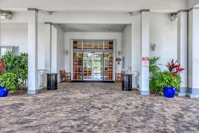 9466 Lantern Bay Cir, West Palm Beach, FL 33411 - view of exterior entry with french doors