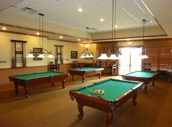 9466 Lantern Bay Cir, West Palm Beach, FL 33411 - game room featuring billiards, carpet flooring, and recessed lighting