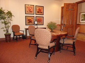 9466 Lantern Bay Cir, West Palm Beach, FL 33411 - dining area featuring carpet flooring