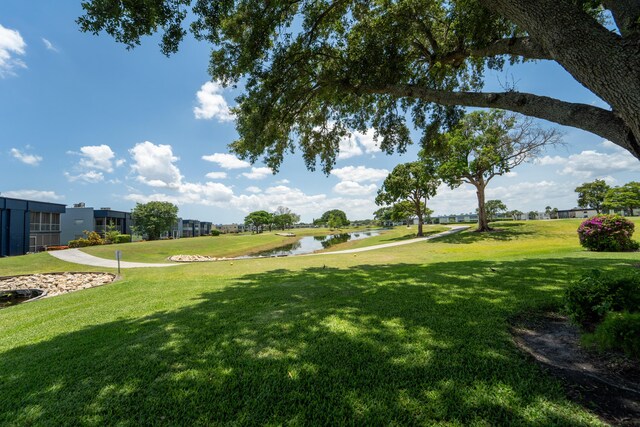 938 Normandy T 938, Delray Beach, FL 33484 - view of green lawn with a water view