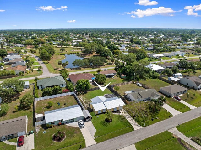 333 SE Dalva Ave, Port Saint Lucie, FL 34984 - aerial view of residential area with a nearby body of water