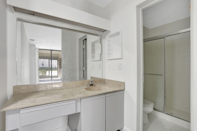 4733 NW 22nd St Unit 4283, Coconut Creek, FL 33063 - bathroom with toilet, vanity, and a stall shower