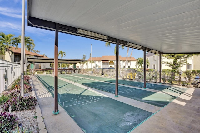 3561 Tall Pine Way Unit B-1, Greenacres, FL 33463 - surrounding community featuring shuffleboard and a residential view