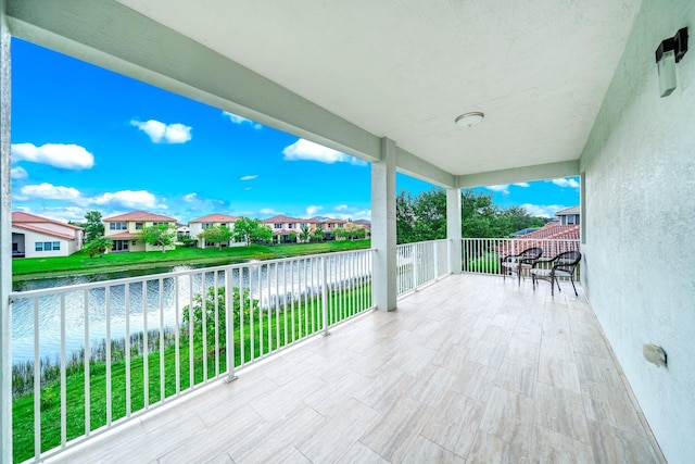 1855 SW Jamesport Dr, Port Saint Lucie, FL 34953 - deck with a water view and a residential view