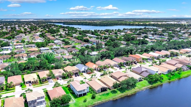 1855 SW Jamesport Dr, Port Saint Lucie, FL 34953 - aerial view of residential area with a large body of water