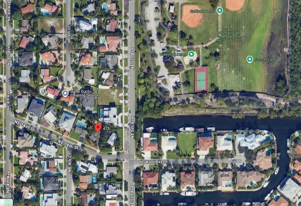 475 NE 14th St, Boca Raton, FL 33432 - map of property location