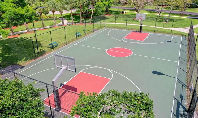 18905 Cloud Lake Cir, Boca Raton, FL 33496 - view of sport court featuring community basketball court