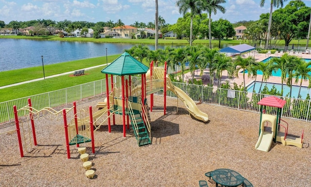 18905 Cloud Lake Cir, Boca Raton, FL 33496 - communal playground with a water view