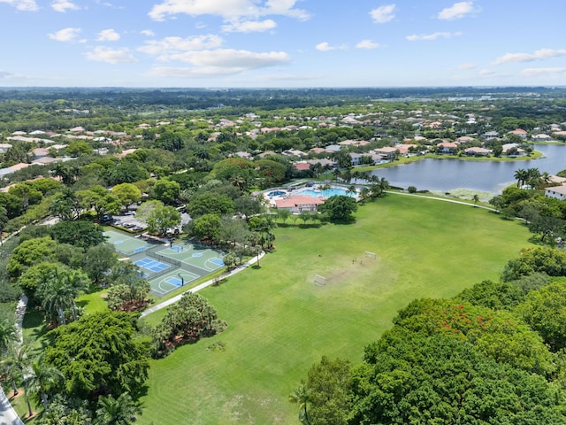 4474 Foxtail Ln, Weston, FL 33331 - aerial view of property's location with a nearby body of water