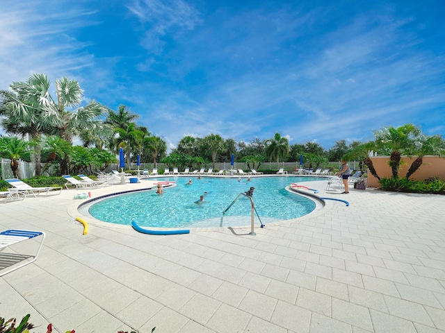 10453 SW Stratton Dr, Port Saint Lucie, FL 34987 - community pool with a patio
