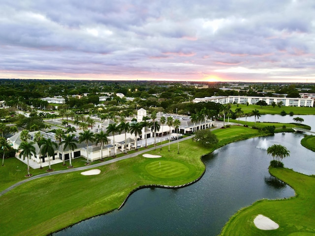 3301 Aruba Way Unit A1, Coconut Creek, FL 33066 - aerial view of a large body of water and a local golf course
