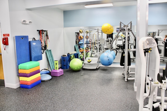 3301 Aruba Way Unit A1, Coconut Creek, FL 33066 - view of exercise room