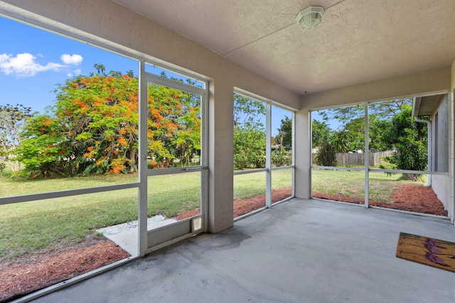 5609 Sunset Blvd, Fort Pierce, FL 34982 - view of unfurnished sunroom