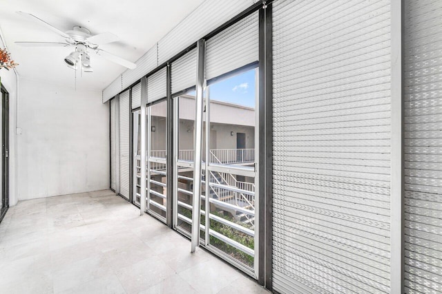 35 Capri A Unit A, Delray Beach, FL 33484 - view of unfurnished sunroom