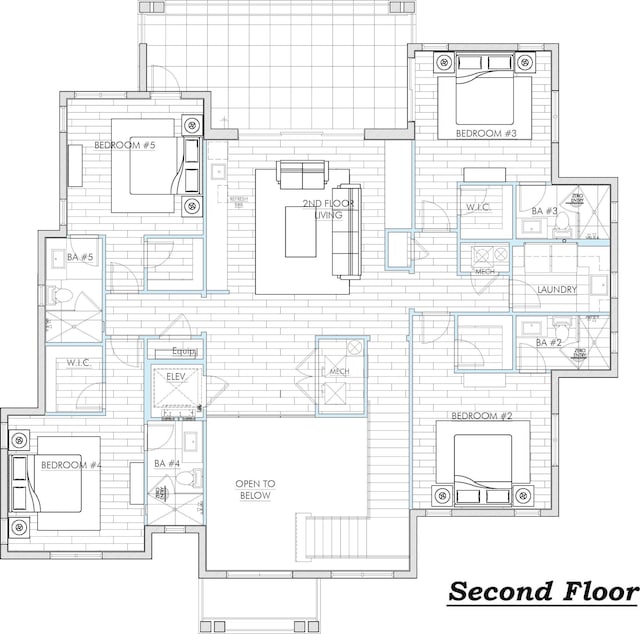 201 NE 4th Ave, Boca Raton, FL 33432 - floor plan / room layout