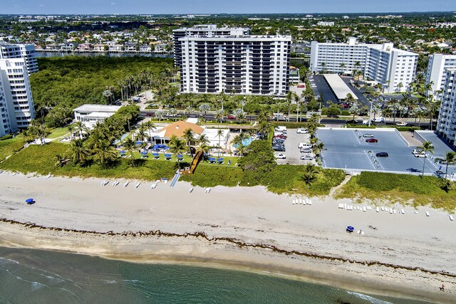 3400 S Ocean Blvd Unit 4H, Highland Beach, FL 33487 - view of urban area with extended coastline