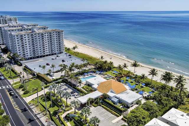 3400 S Ocean Blvd Unit 4H, Highland Beach, FL 33487 - drone / aerial view of unending shoreline