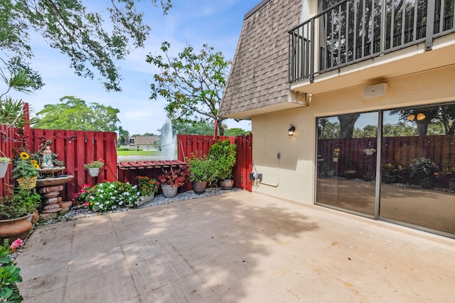 2883 SW 22nd Cir E Unit 51A, Delray Beach, FL 33445 - view of patio / terrace with a balcony