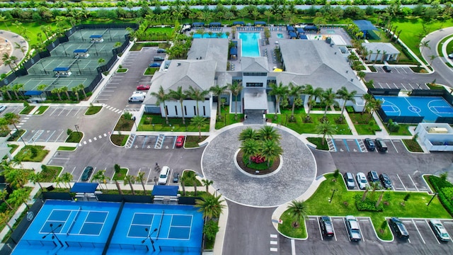 17112 Aquavera Way, Boca Raton, FL 33496 - aerial view of a pool area