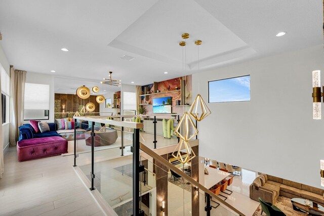 17112 Aquavera Way, Boca Raton, FL 33496 - interior space with recessed lighting and wood finished floors