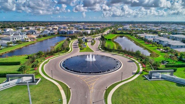 17112 Aquavera Way, Boca Raton, FL 33496 - aerial perspective of suburban area featuring a large body of water