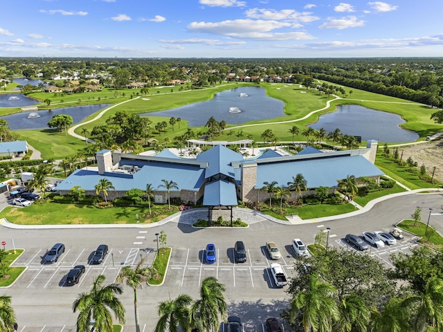 6166 Brandon St, Palm Beach Gardens, FL 33418 - aerial view of a large body of water and a local golf course