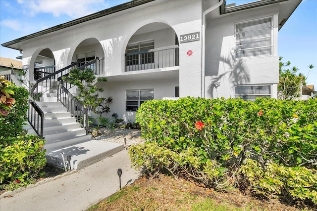 13921 Royal Palm Ct Unit D, Delray Beach, FL 33484 - view of property featuring stairs