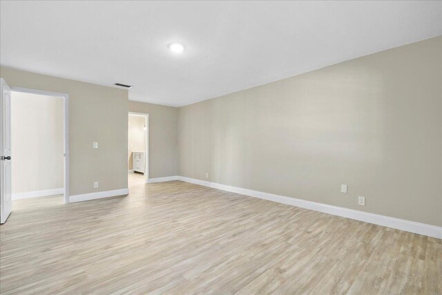 13921 Royal Palm Ct Unit D, Delray Beach, FL 33484 - empty room with light wood-type flooring and baseboards