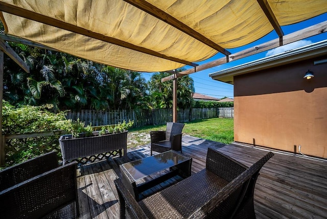 1950 N Conference Dr, Boca Raton, FL 33486 - view of wooden terrace