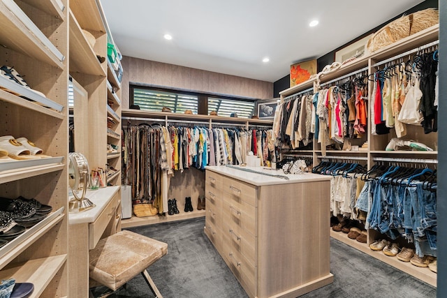 5488 Pennock Point Rd, Jupiter, FL 33458 - spacious closet with dark carpet