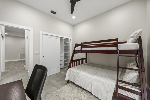 7802 Martin Ave, West Palm Beach, FL 33405 - bedroom with baseboards and recessed lighting