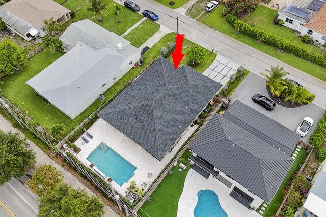 7802 Martin Ave, West Palm Beach, FL 33405 - view of pool with a patio and a fenced backyard