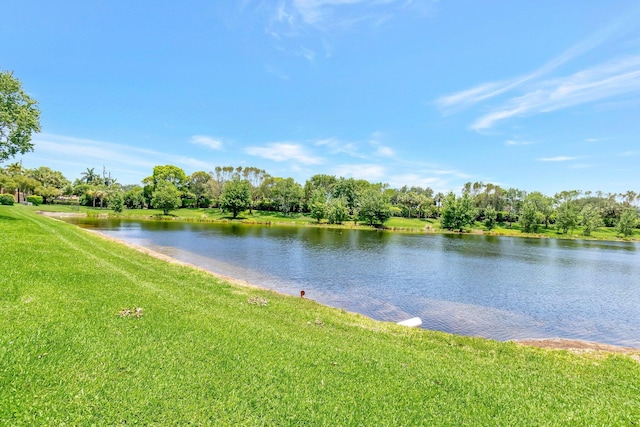 5746 Crystal Shores Dr Unit 206, Boynton Beach, FL 33437 - water view featuring a tree filled landscape