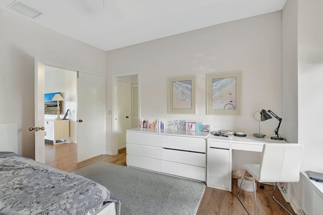 19411 Sabal Lake Dr Unit 5018, Boca Raton, FL 33434 - bedroom with light wood-type flooring
