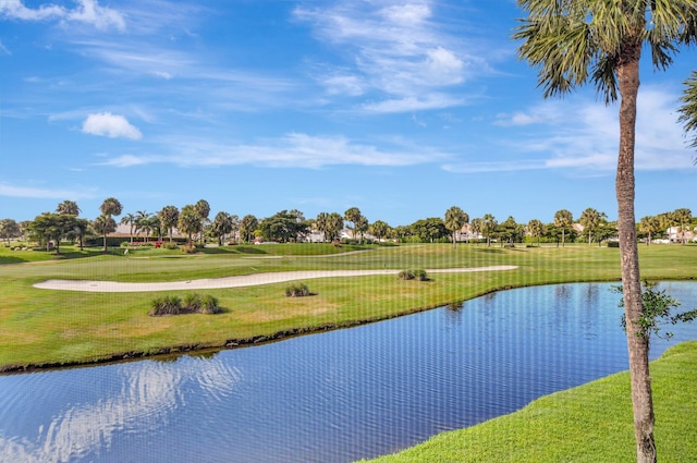 19411 Sabal Lake Dr Unit 5018, Boca Raton, FL 33434 - water view with a golf club
