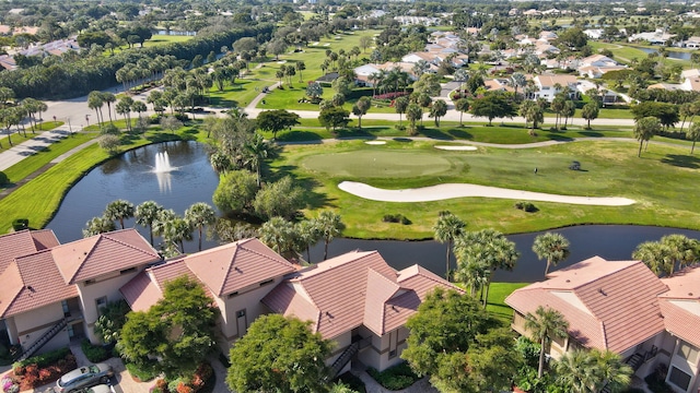 19411 Sabal Lake Dr Unit 5018, Boca Raton, FL 33434 - aerial perspective of suburban area featuring a nearby body of water and a golf course