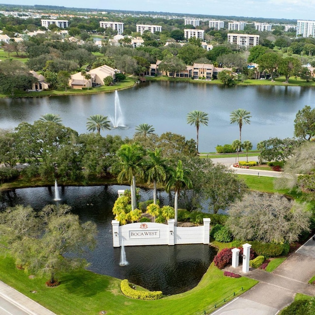 19411 Sabal Lake Dr Unit 5018, Boca Raton, FL 33434 - bird's eye view of a large body of water