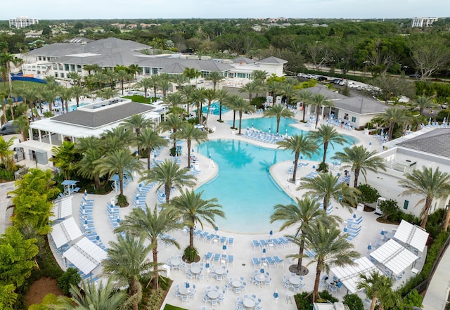 19411 Sabal Lake Dr Unit 5018, Boca Raton, FL 33434 - aerial view of a pool area