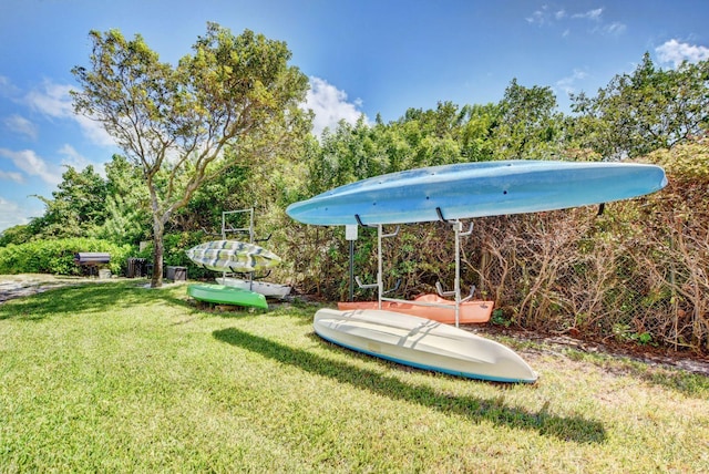 700 Scotia Dr Unit 202, Hypoluxo, FL 33462 - view of green lawn
