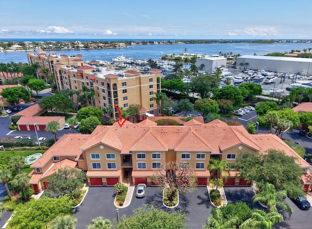700 Scotia Dr Unit 202, Hypoluxo, FL 33462 - aerial view of property and surrounding area featuring a large body of water