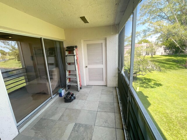 829 Camino Rd Unit 206-C, Delray Beach, FL 33445 - view of unfurnished sunroom