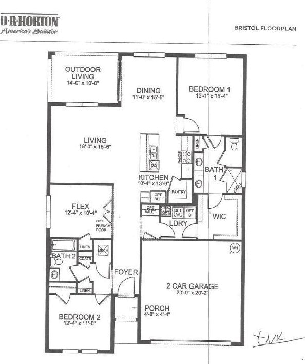 10552 SW Toren Way, Port Saint Lucie, FL 34987 - property floor plan