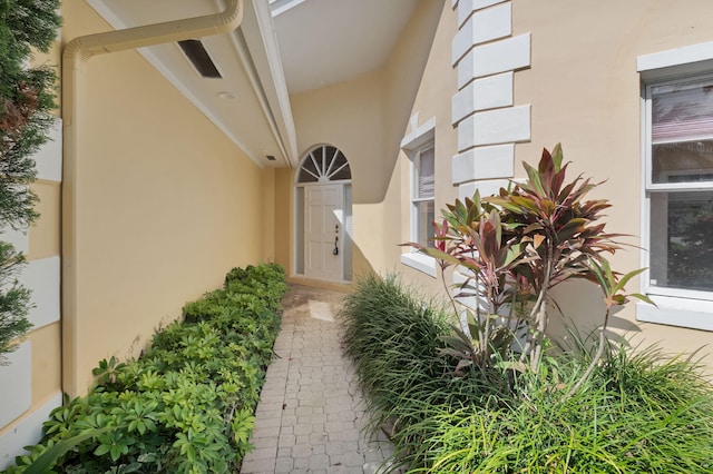 7729 Travlers Tree Dr, Boca Raton, FL 33433 - entrance to property featuring stucco siding