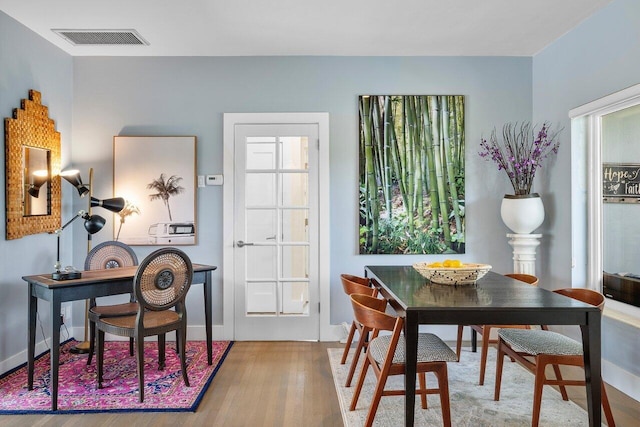 164 Bryn Mawr Dr, Lake Worth Beach, FL 33460 - dining area featuring wood finished floors