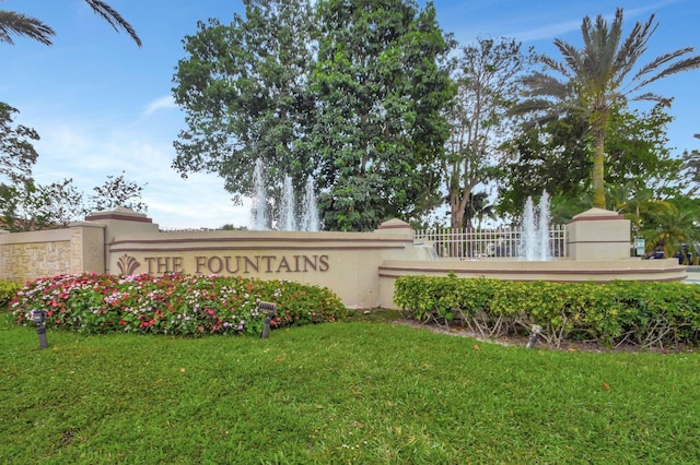 4345 Trevi Ct Unit 203, Lake Worth, FL 33467 - community / neighborhood sign with a yard