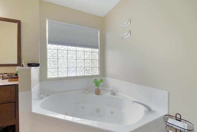 143 Monterey Way, Royal Palm Beach, FL 33411 - bathroom featuring vanity and a tub with jets