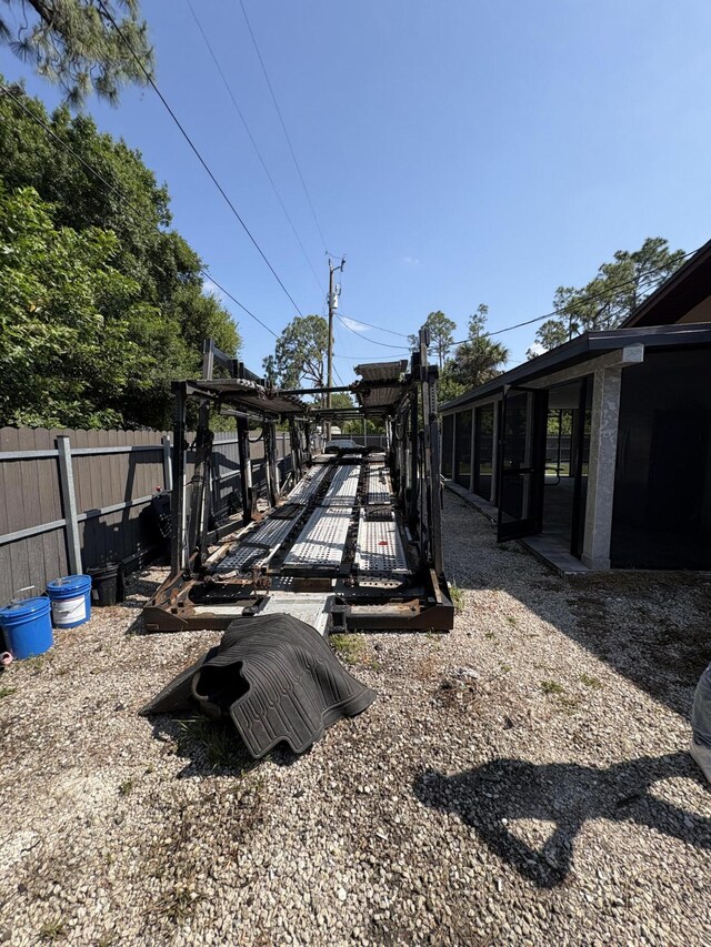 305 E 6th St, Lehigh Acres, FL 33972 - view of yard