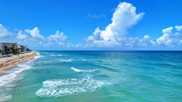 3546 S Ocean Blvd Unit 203, South Palm Beach, FL 33480 - water view featuring nearby beach